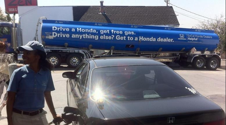 Honda free gas southern california #5